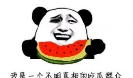 吃瓜群众吃什么瓜呀,他们究竟吃什么瓜？